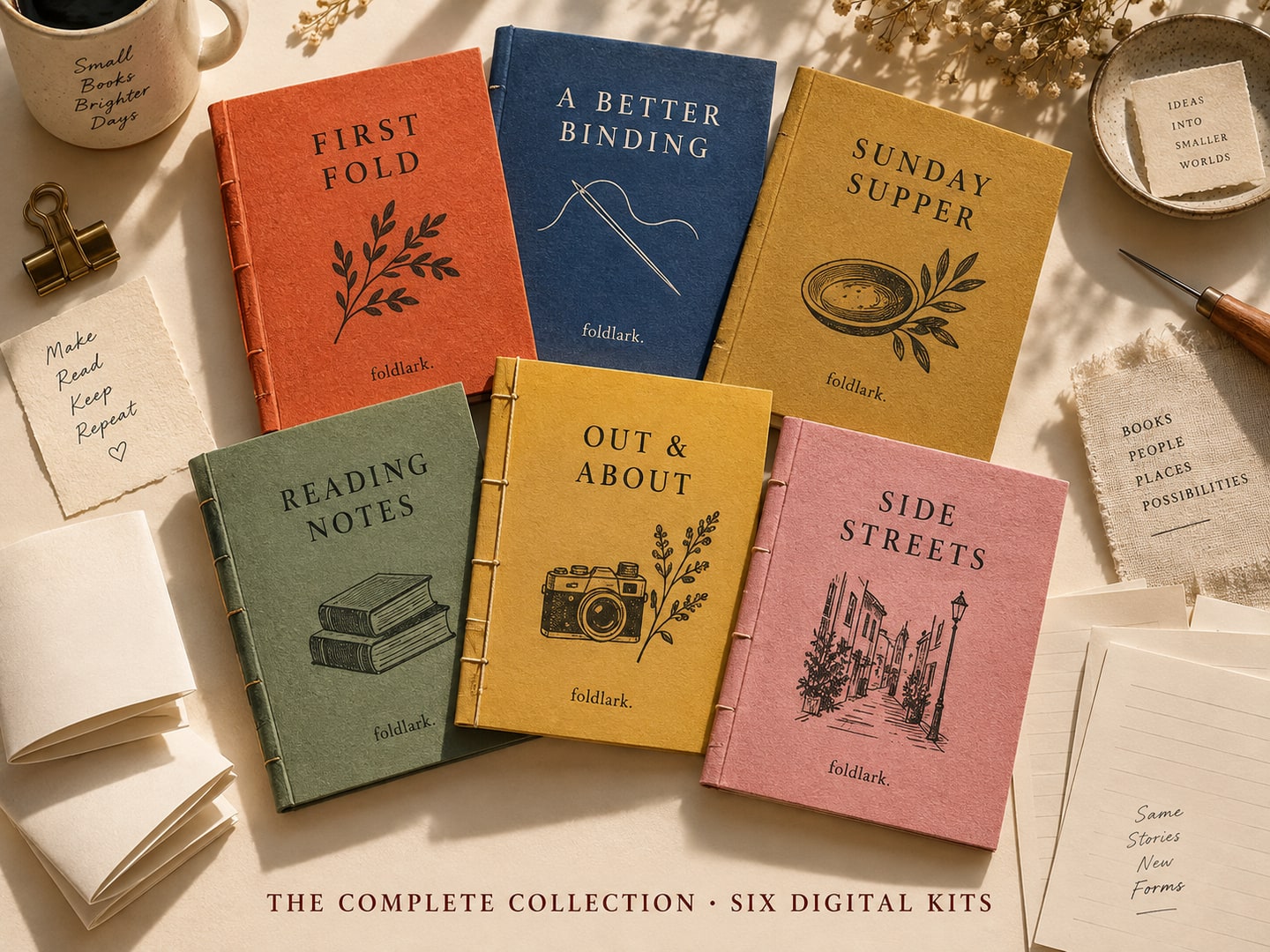 Illustrative making scene for The Complete Collection